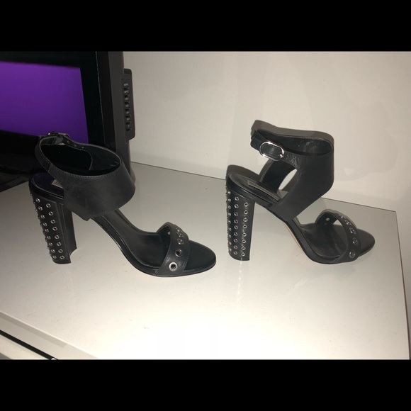 Karl Lagerfeld Studded Heels - Picture 2 of 8